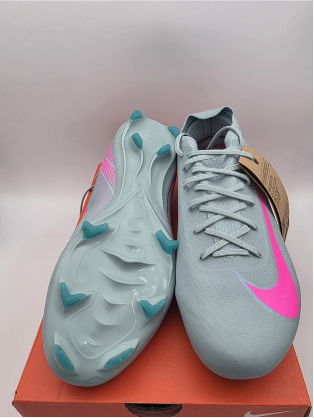 Nike Zoom Mercurial Vapor 16 Pro FG ACC Flyknit Soccer Cleats Sz 11.5 FQ8685-301 - Picture 5 of 6